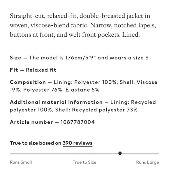 Double breasted blazer - Picture 4 of 4